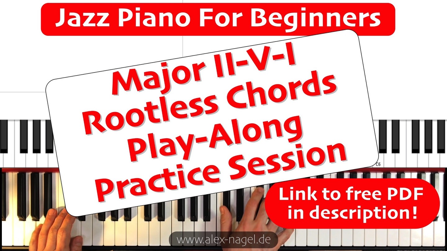 PREVIEW only! Full video on YouTube, link in my insta bio or copy&paste this to your browser's url field: 
https://youtu.be/ULrDh3RGTxI
❓ Jazz piano beginners, do you know your II-V-I rootless chords 🎹🎶 inside out?
➡️ Practice them with me in this free play-along video tutorial! 💪
✅ Free PDF with sheet music of all exercises included. 👍
#jazzpiano #praticejazz #playalong #pianopractice #rootlessvoicings #twofiveone #pianolesson #pianoplayer #jazzpiano #beginners #easyjazz #jazz #music #pianomusic #tutorial #lesson #teaching-piano #practicepiano #jazzpianoforbeginners #instapiano #instapianist #pianomusic #pianist #piano