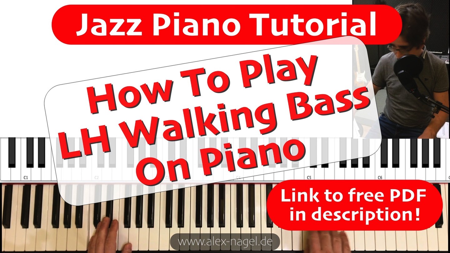 PREVIEW ONLY! 
Full video on YouTube, link to my YouTube channel in my insta bio / linktree.
Or copy&paste this to your browser's address field: 
https://youtu.be/Qx1glwwxJiM
❓ How to play walking bass with you left hand on piano? 🎹🎶 
➡️ This free video tutorial teaches you all you need to know! 💪
✅ Free PDF with sheet music of all exercises included. 👍
#jazzpiano #praticejazz #walkingbass #pianopractice #walkingbassline #jazzbassline #lefthandwalkingbass #pianolesson #pianoplayer #jazzpiano #easyjazz #jazz #music #pianomusic #tutorial #lesson #teachingpiano #practicepiano #jazzpianoforbeginners #instapiano #jazzpianotutorial #piano #pianomusic #instapianist