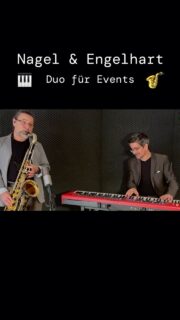Nagel & Engelhart - 🎹🎷🎵 
Duo für Events - Pop, Soul & Jazz, instrumental, stilvoll & groovy! 
Thomas Engelhart 🎷 @thomas.engelhart 
Alexander Nagel 🎹 @alexander.nagel.pianist 
Buchen unter: +49 163 5557772 oder mail@alex-nagel.de.
#eventband #livemusic #liveband #jazzband #sax #piano #pianist #saxofonist #klavierspieler #swing #jazz #pop #soul #hochzeitsband #bandfürhochzeit #dinnermusik #karlsruhe #heidelberg #badenwürttemberg