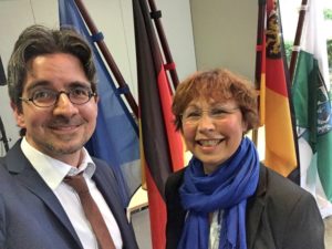 Alexander Nagel und Caroline SImpson